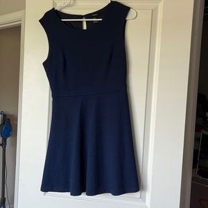 Navy mini dress